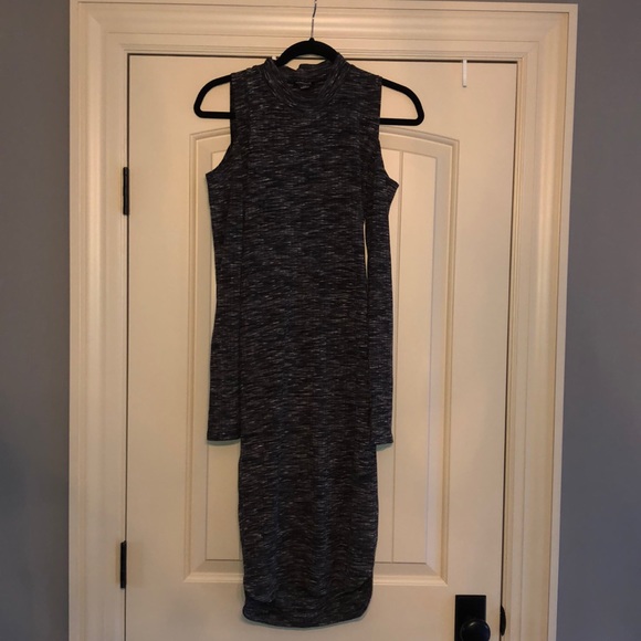 NWOT Mock Neck Sweater Dress - Picture 2 of 4